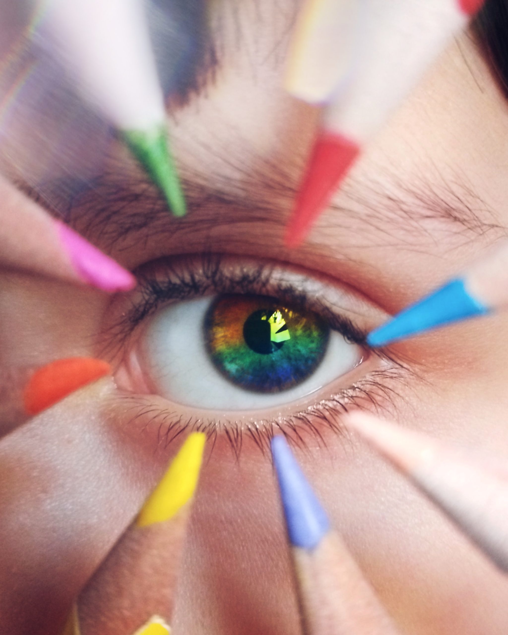 les lentilles de contact et le maquillage